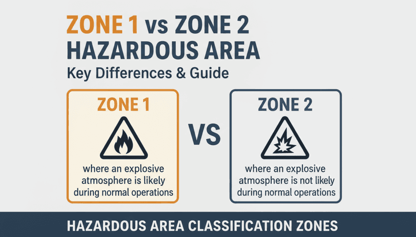 Zone 1 vs Zone 2 Hazardous Area: What You Need to Know